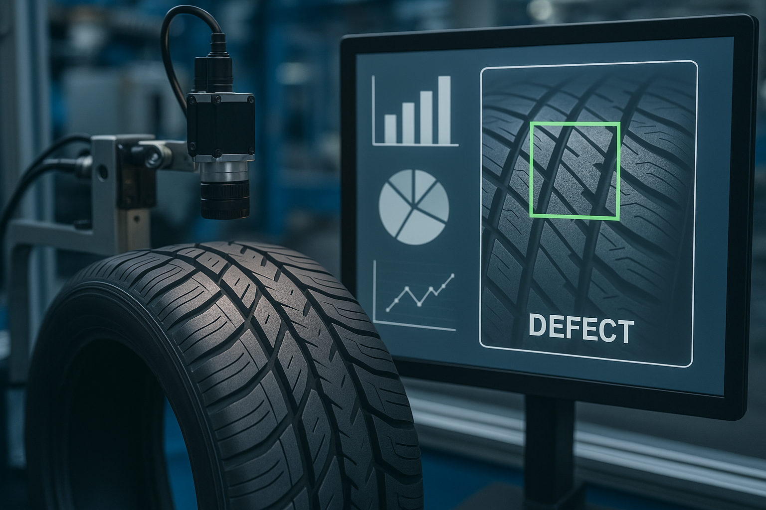 Optimizing Rubber Tread Production: The Role of Machine Vision and Data Analytics